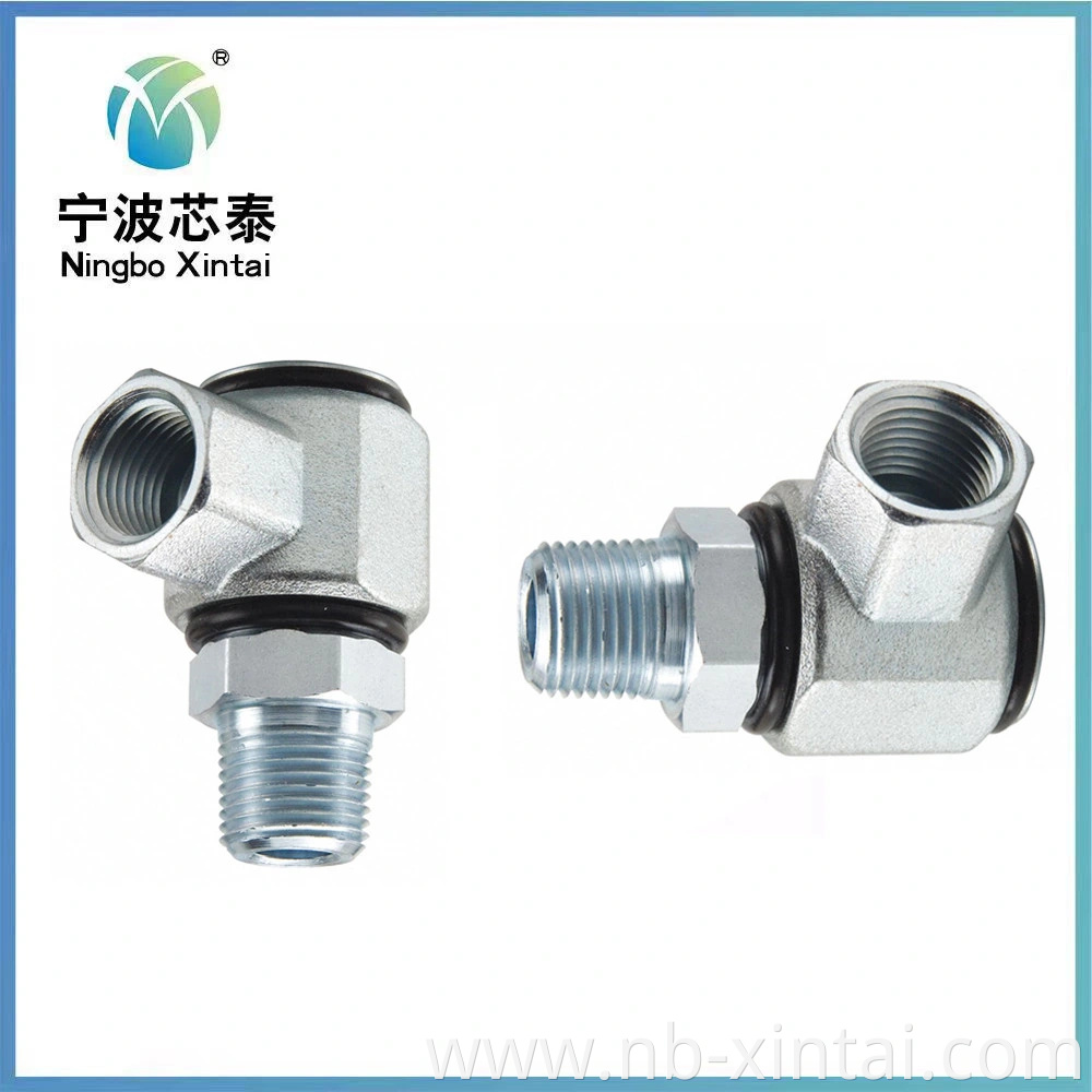 90° Elbow Male Nptf O-Ring 3/4